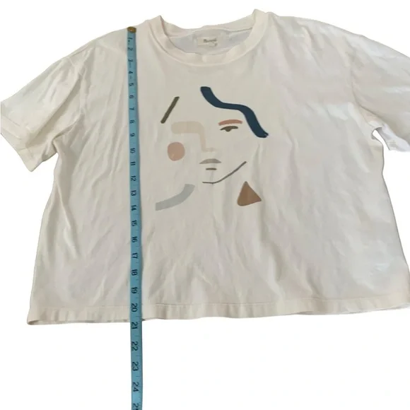 Madewell in Residence x Kit Agar Easy Crop Tee - Picture 6 of 9